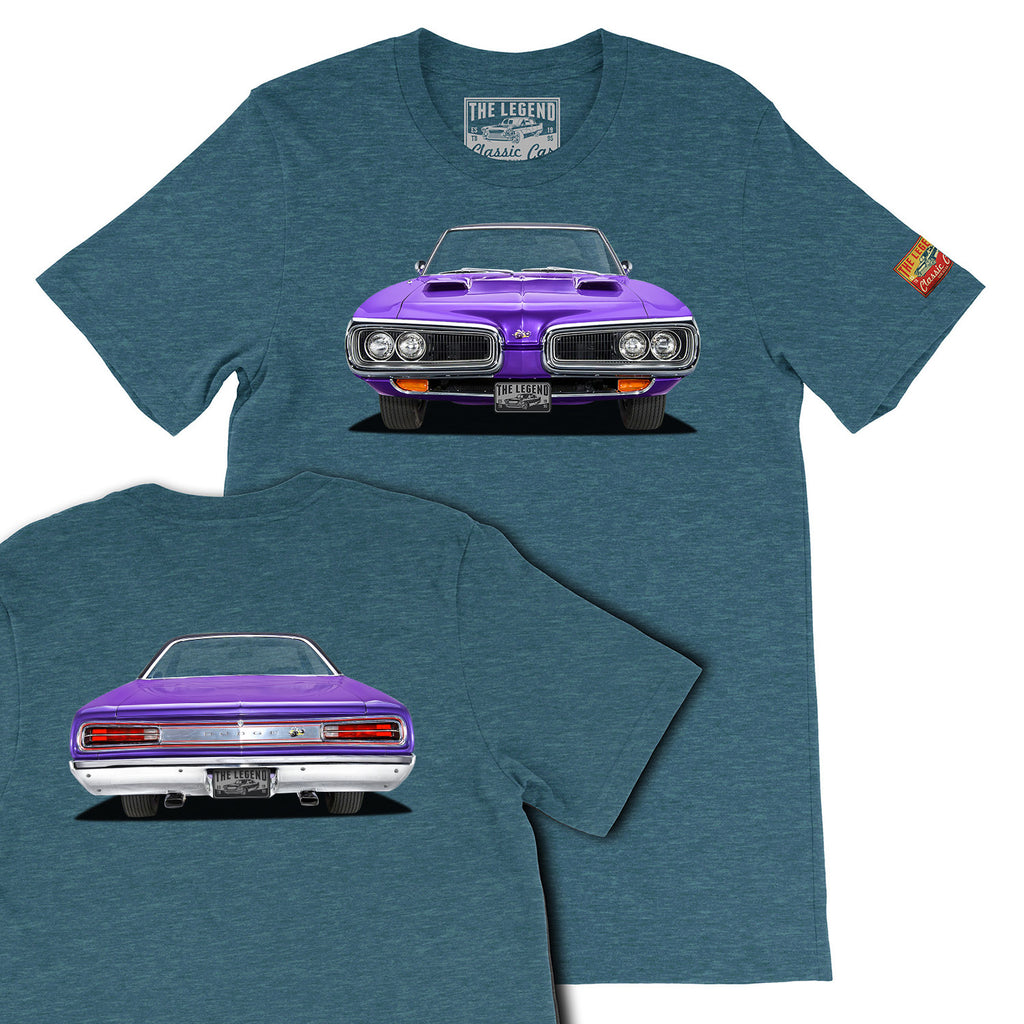 1970 Dodge Super Bee Front & Back Print T-Shirts