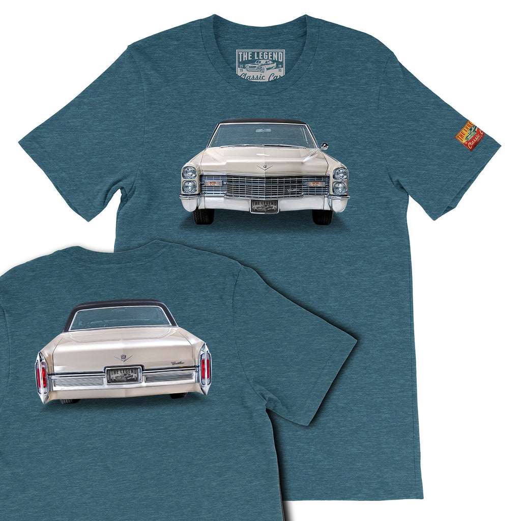 1966 Cadillac Sedan de Ville Front & Back T-shirts