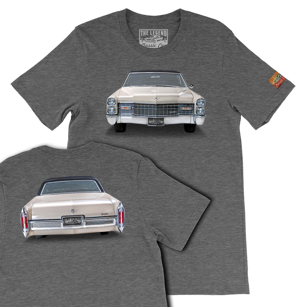 1966 Cadillac Sedan de Ville Front & Back T-shirts
