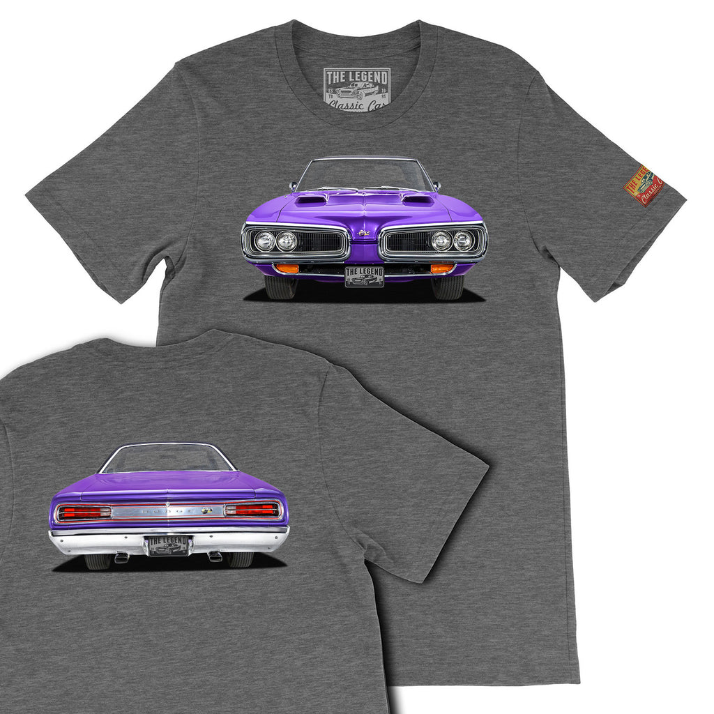 1970 Dodge Super Bee Front & Back Print T-Shirts