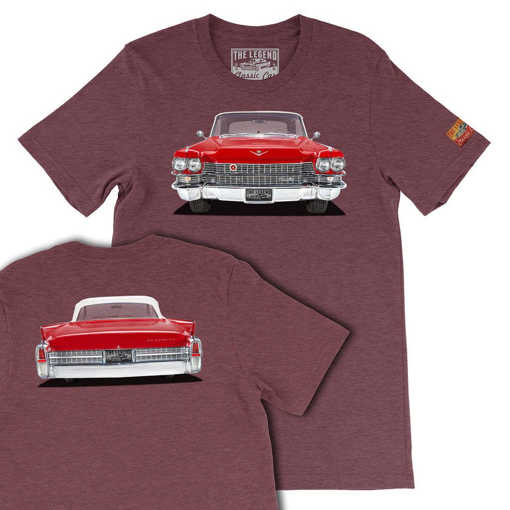 1963 Cadillac Eldorado Biarritz Front & Back T-shirts