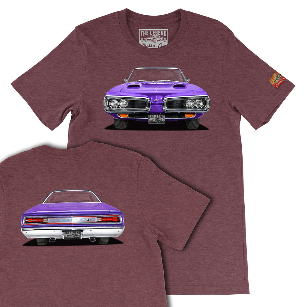 1970 Dodge Super Bee Front & Back Print T-Shirts