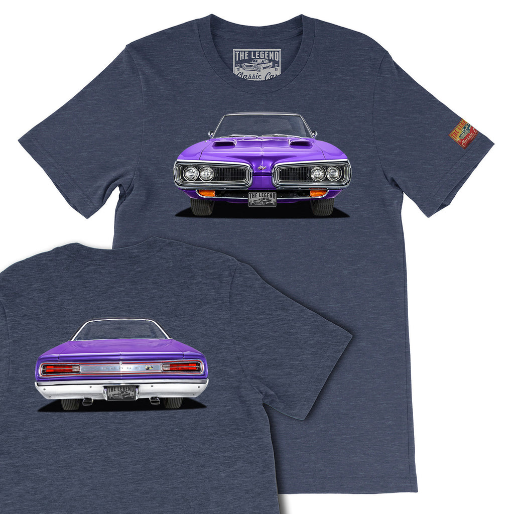 1970 Dodge Super Bee Front & Back Print T-Shirts