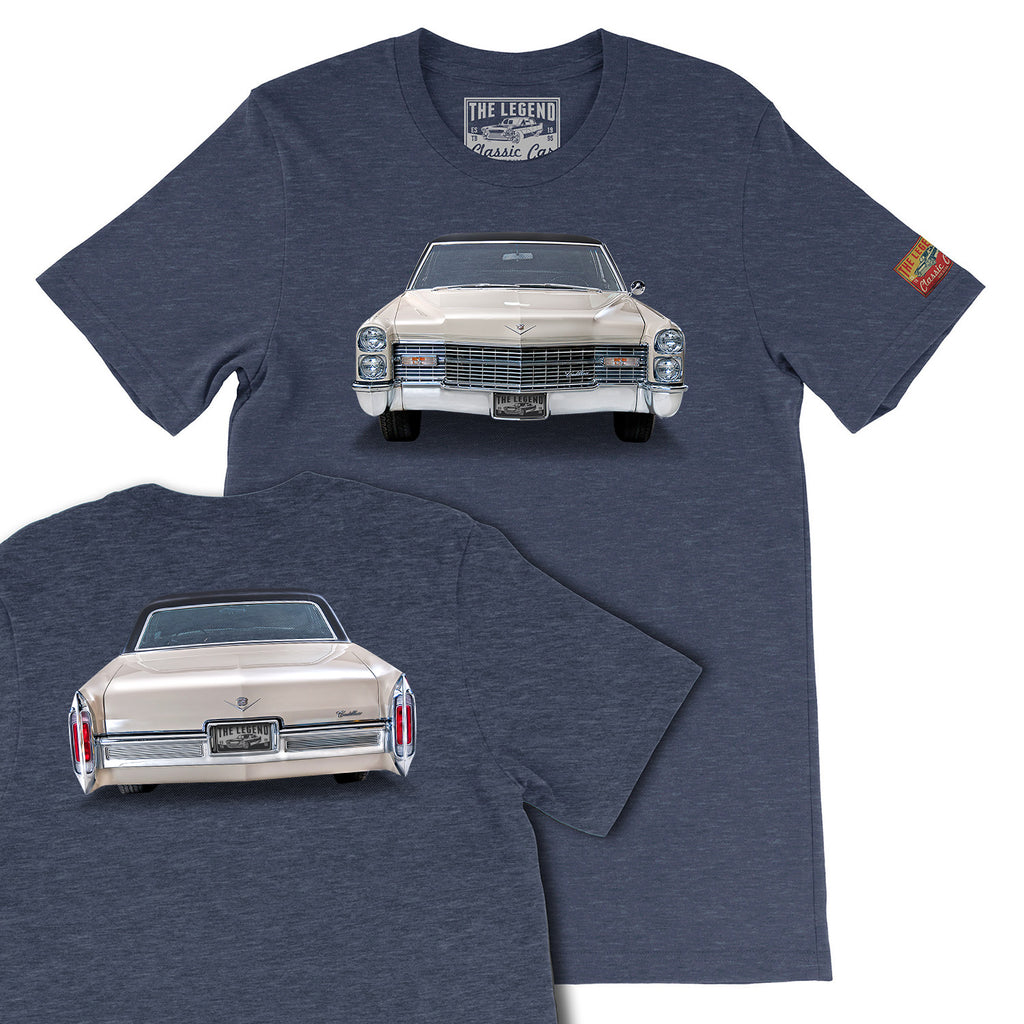 1966 Cadillac Sedan de Ville Front & Back T-shirts