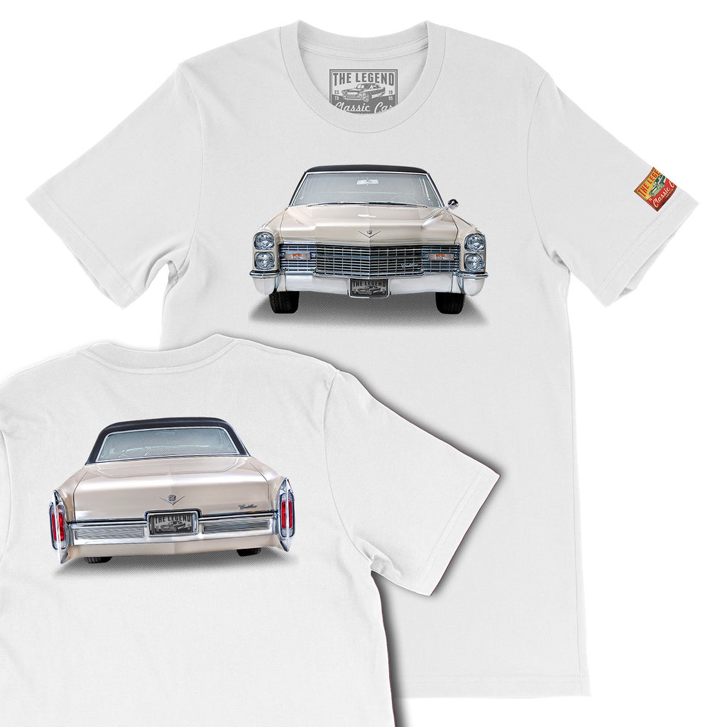 1966 Cadillac Sedan de Ville Front & Back T-shirts