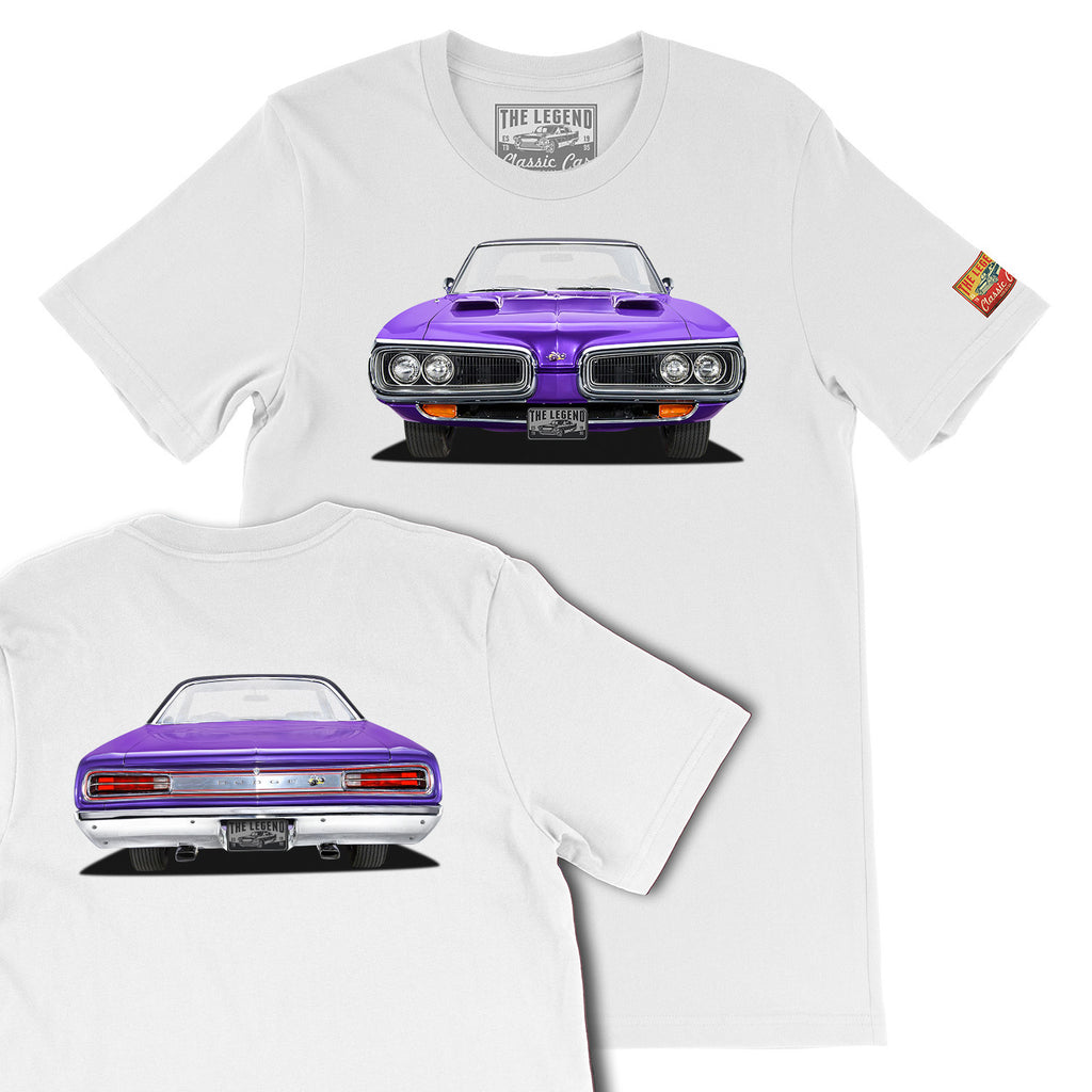 1970 Dodge Super Bee Front & Back Print T-Shirts