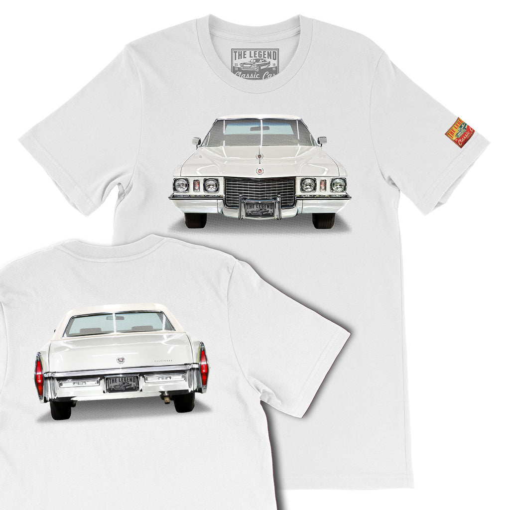 1972 Cadillac Fleetwood Front & Back T-shirts