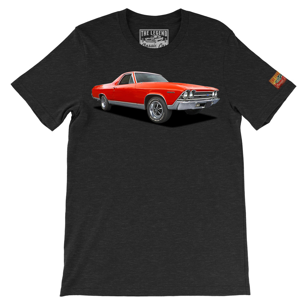 1969 Chevy El Camino T-Shirt | Classic Muscle Car Pickup Graphic Tee