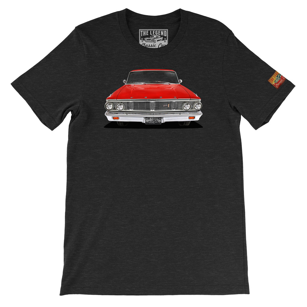 1964 Ford Galaxie 500 Classic Car T-Shirt | Vintage Muscle Car Tee