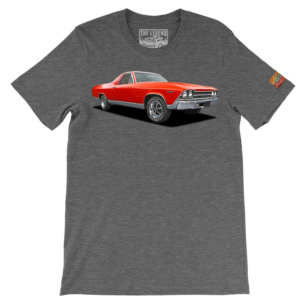 1969 Chevy El Camino T-Shirt | Classic Muscle Car Pickup Graphic Tee