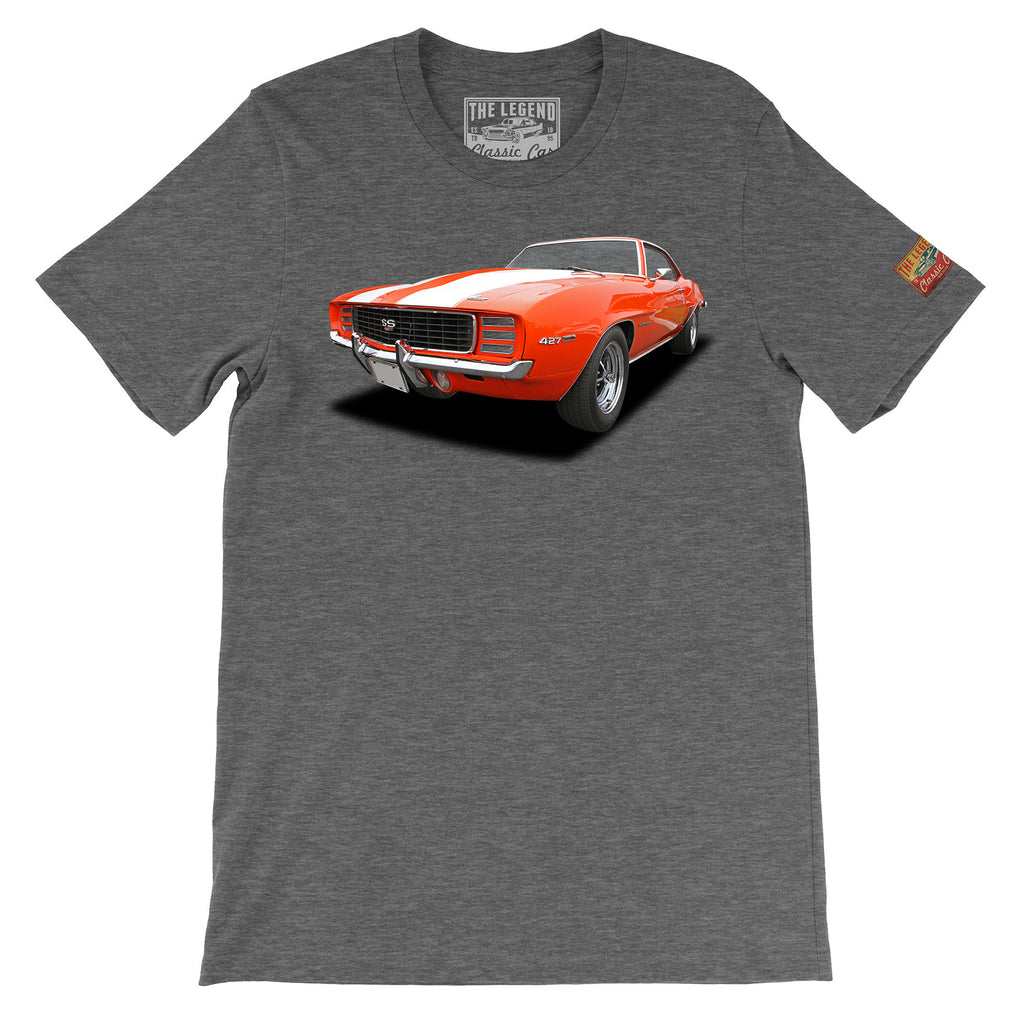 1969 Chevy Camaro SS T-Shirt | Classic Muscle Car Graphic Tee