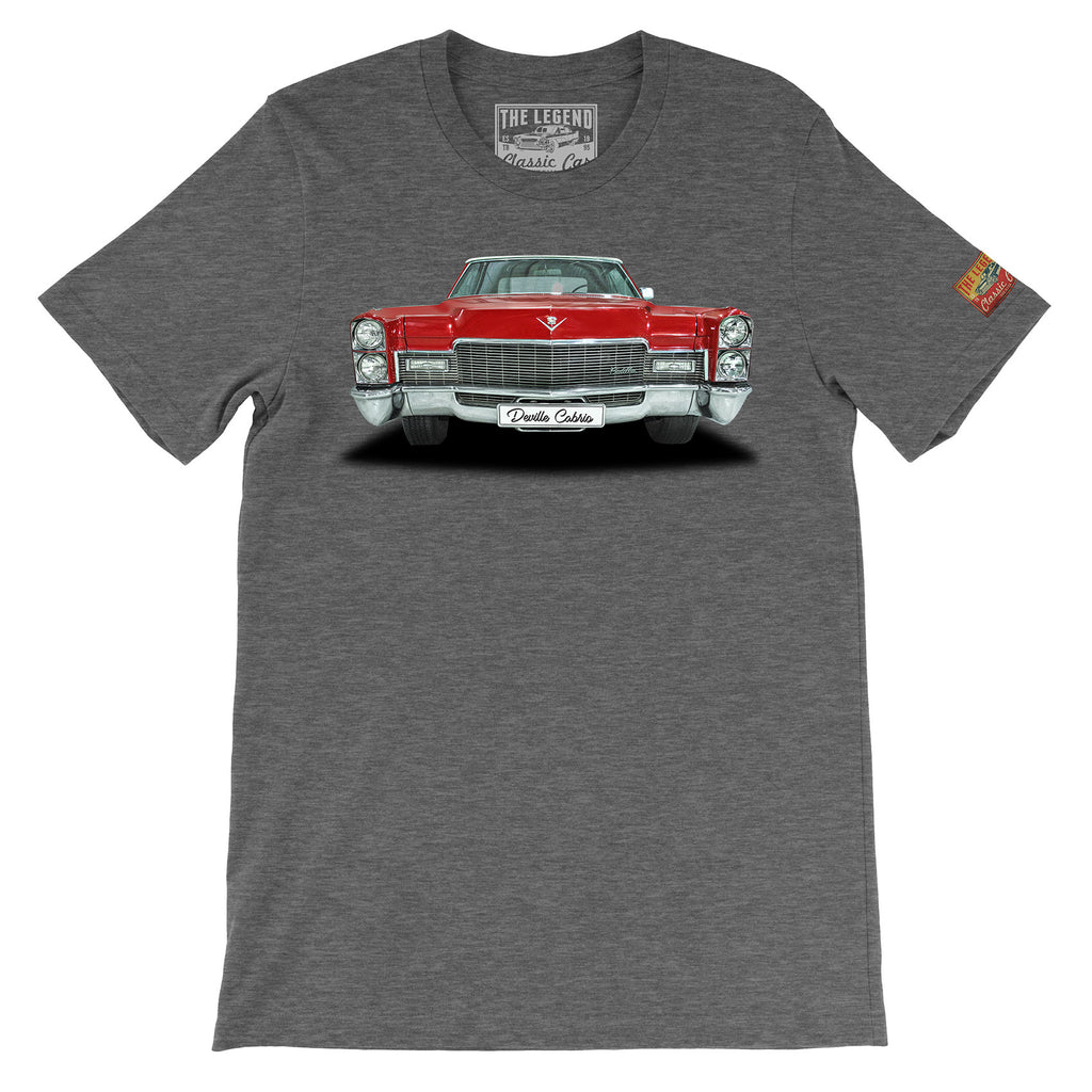 1968 Cadillac DeVille Cabrio T-Shirt | Classic Cadillac Convertible Tee