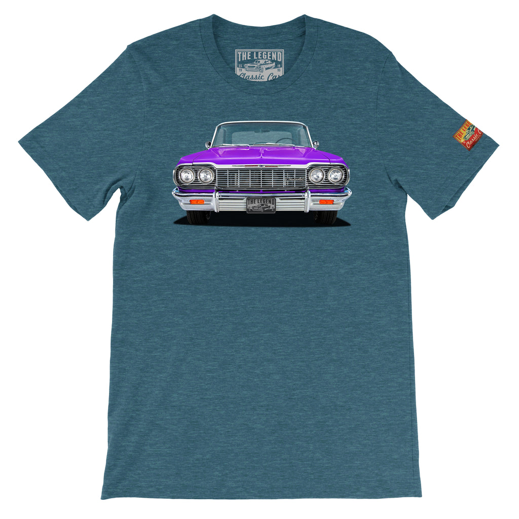 1964 Chevy Impala SS T-Shirt | Classic Lowrider Muscle Car Tee