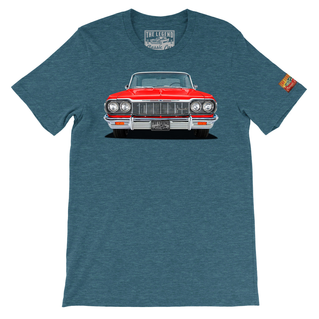 1964 Chevy Impala SS T-Shirt | Classic Lowrider Muscle Car Tee