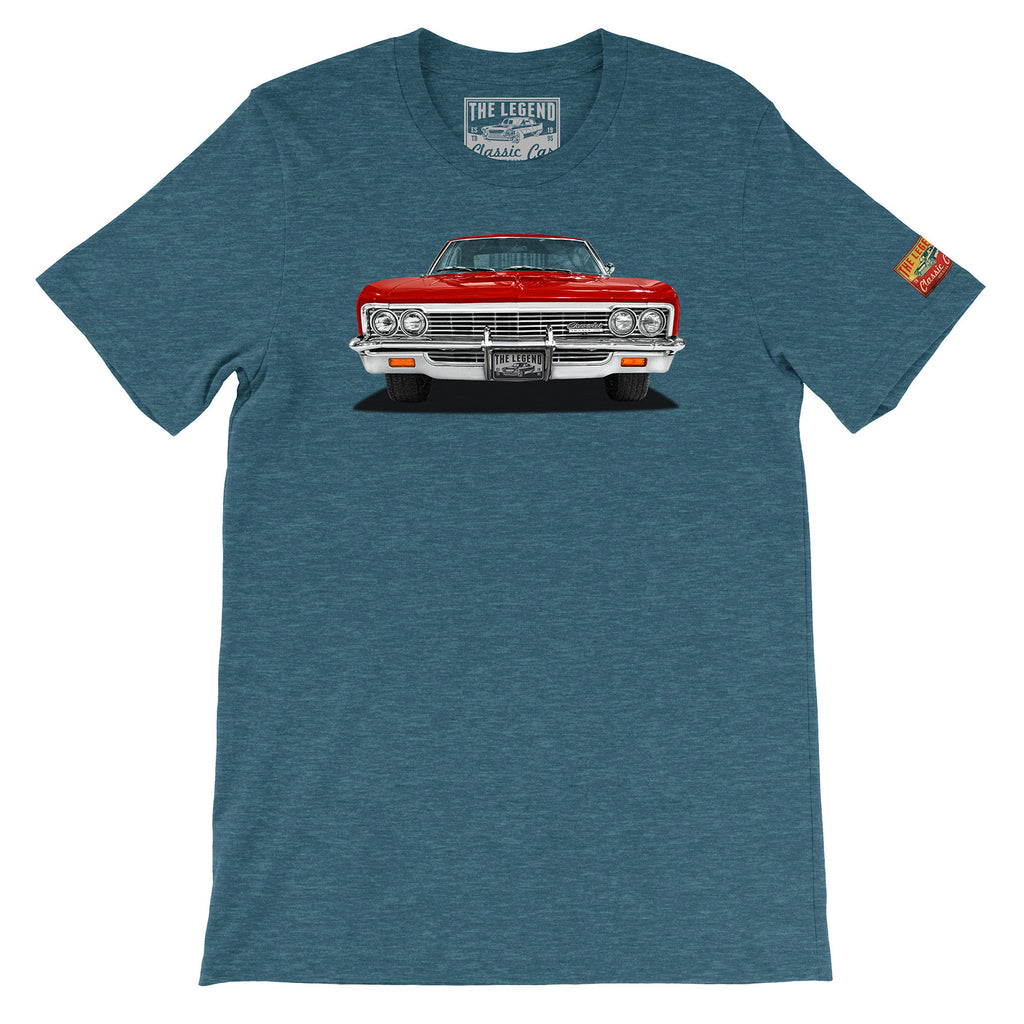 1966 Chevy Impala SS T-Shirt | Classic Muscle Car Graphic Tee