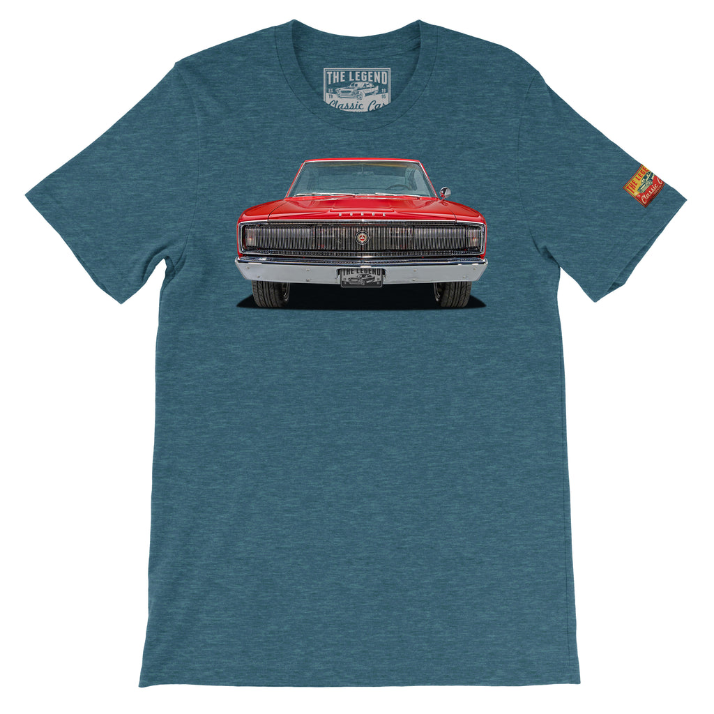 1966 Dodge Charger T-Shirt | Classic Muscle Car Graphic Tee