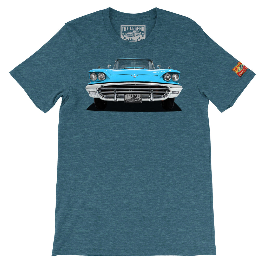 1959 Ford Thunderbird Classic Car T-Shirt | Vintage Retro Auto Tee