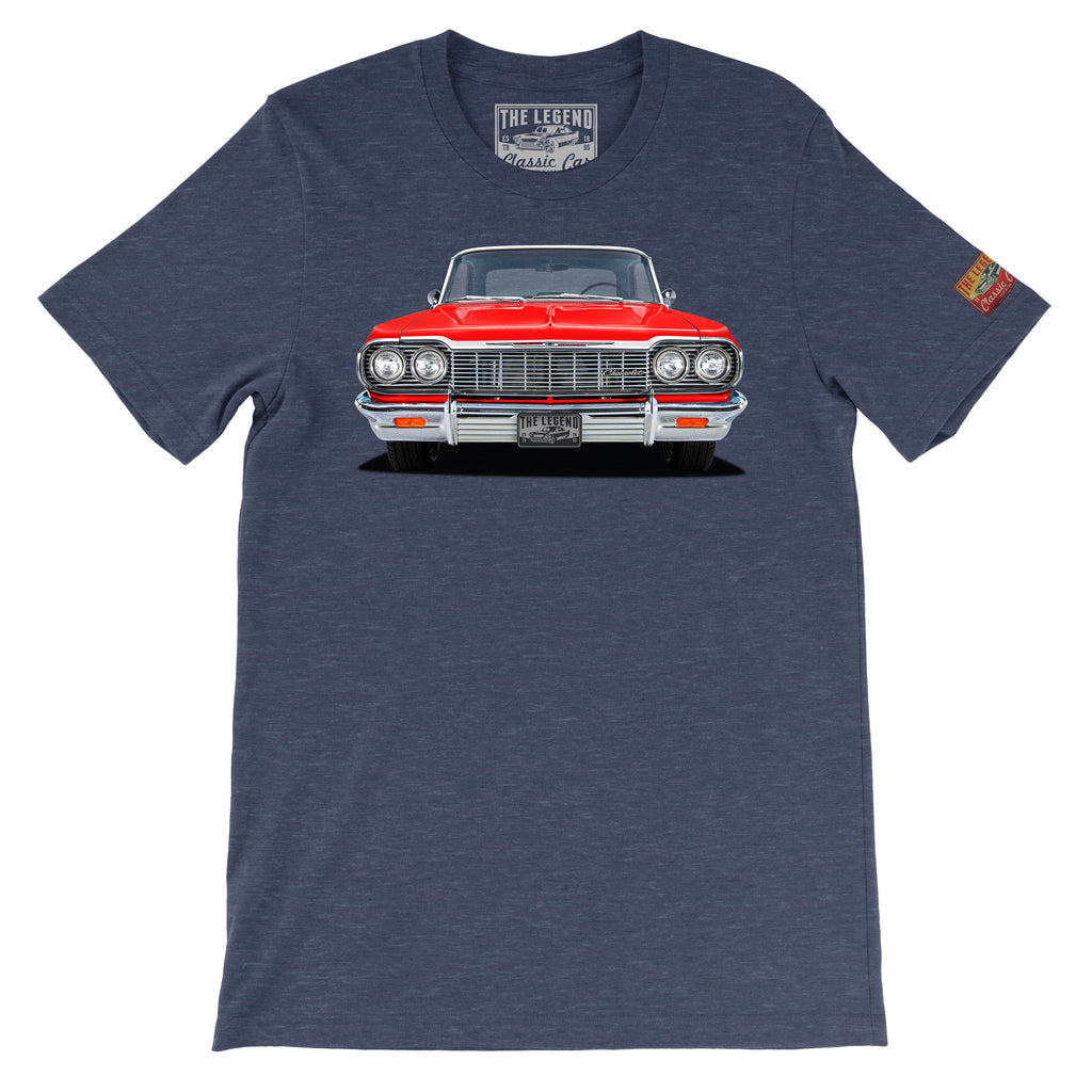 1964 Chevy Impala SS T-Shirt | Classic Lowrider Muscle Car Tee