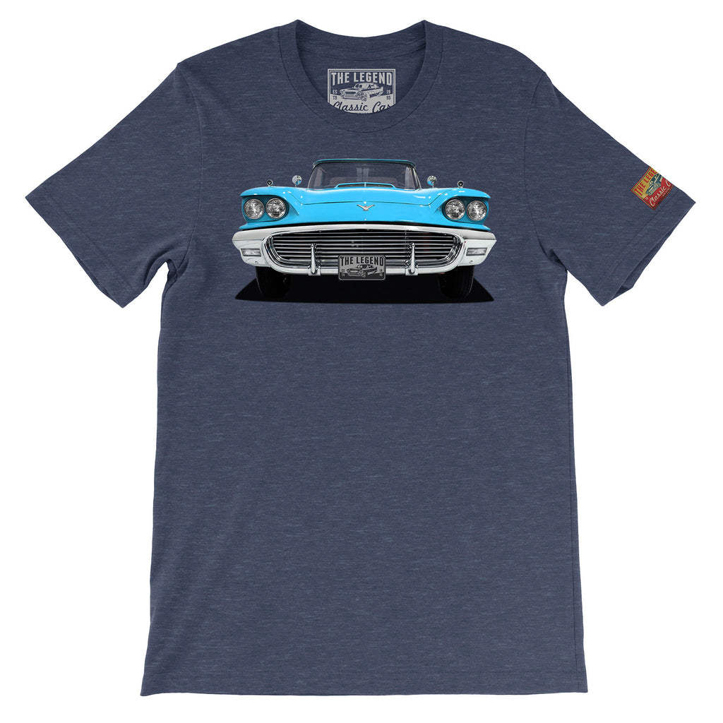 1959 Ford Thunderbird Classic Car T-Shirt | Vintage Retro Auto Tee