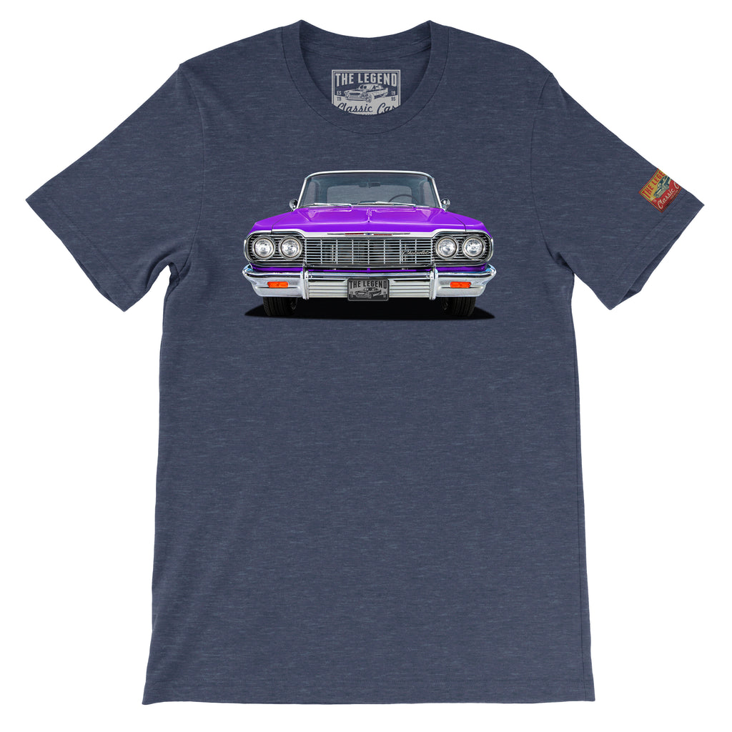 1964 Chevy Impala SS T-Shirt | Classic Lowrider Muscle Car Tee