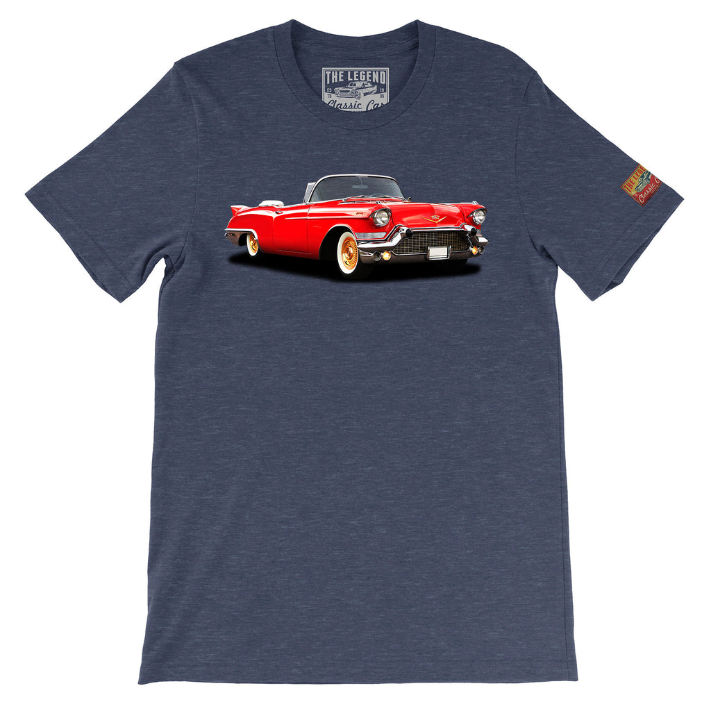 1957 Cadillac Eldorado Biarritz T-Shirt | Classic Cadillac Convertible Tee