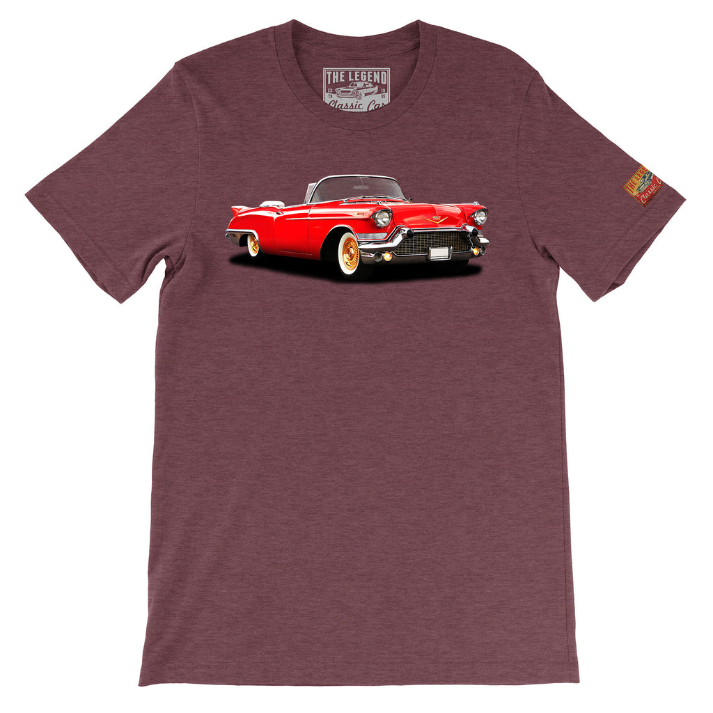 1957 Cadillac Eldorado Biarritz T-Shirt | Classic Cadillac Convertible Tee