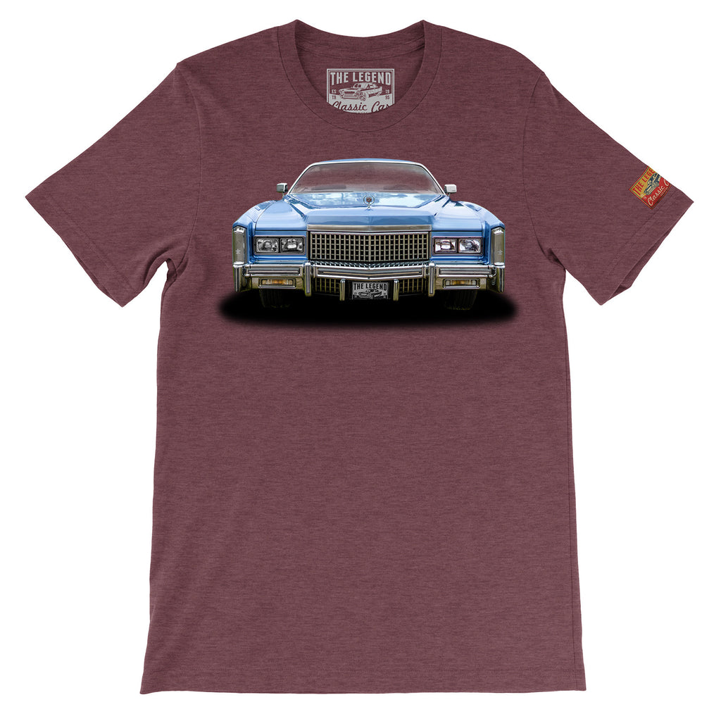1976 Cadillac Eldorado T-Shirt | Classic Cadillac Luxury Coupe Tee