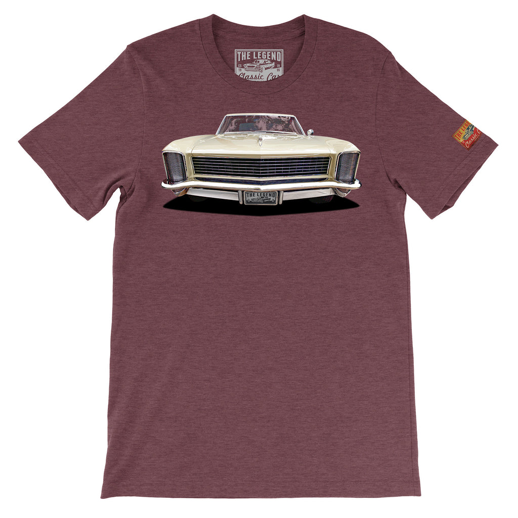 1965 Buick Riviera GS T-Shirt | Classic Buick Muscle Car Graphic Tee