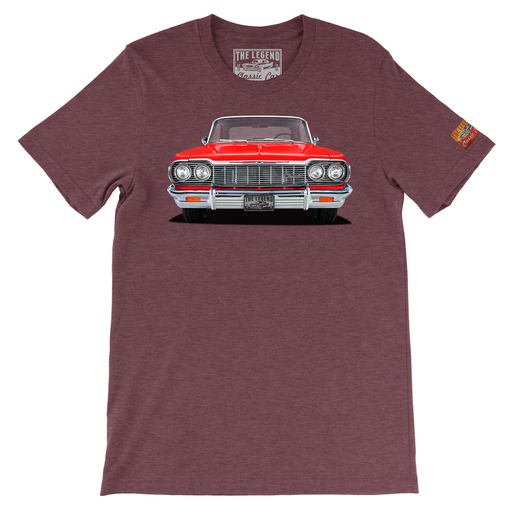 1964 Chevy Impala SS T-Shirt | Classic Lowrider Muscle Car Tee