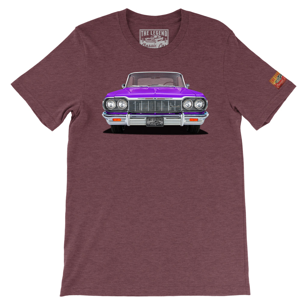 1964 Chevy Impala SS T-Shirt | Classic Lowrider Muscle Car Tee