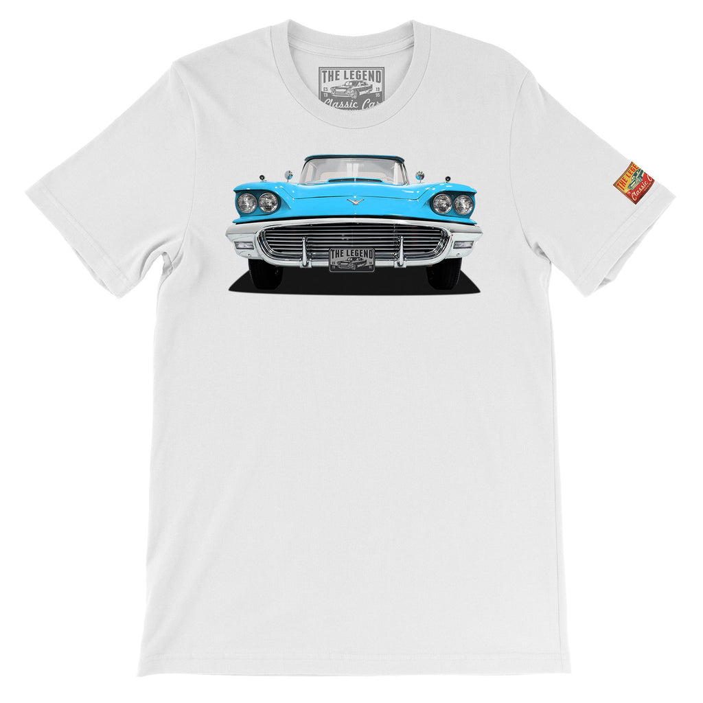 1959 Ford Thunderbird Classic Car T-Shirt | Vintage Retro Auto Tee