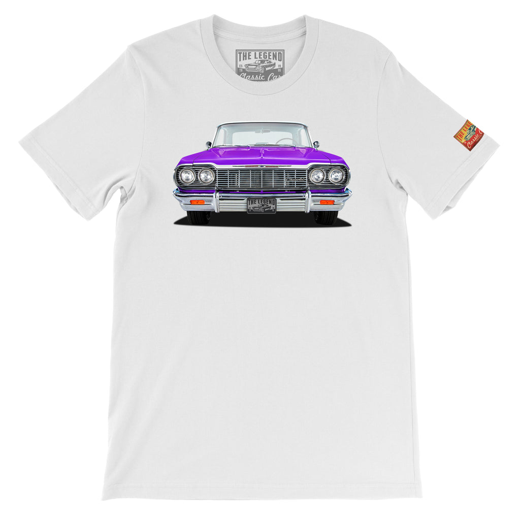 1964 Chevy Impala SS T-Shirt | Classic Lowrider Muscle Car Tee