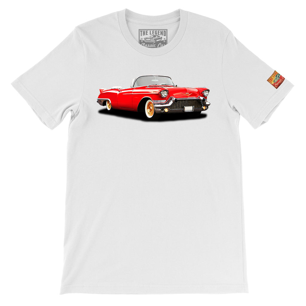 1957 Cadillac Eldorado Biarritz T-Shirt | Classic Cadillac Convertible Tee
