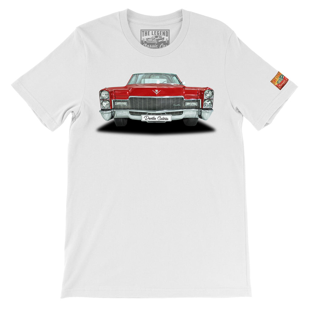 1968 Cadillac DeVille Cabrio T-Shirt | Classic Cadillac Convertible Tee