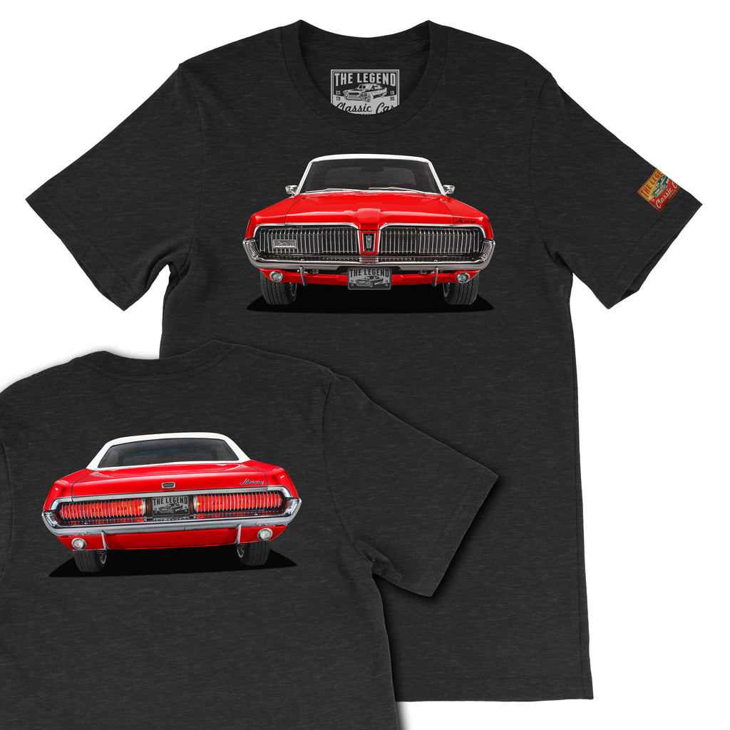 1968 Mercury Cougar Front & Back T-shirts