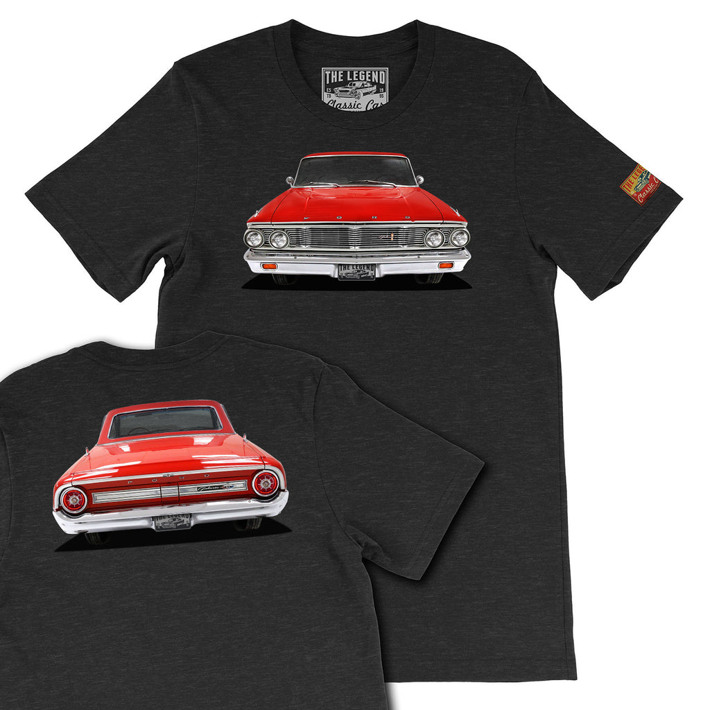 1964 Ford Galaxie 500 Classic Car T-Shirt | Vintage Muscle Car Tee