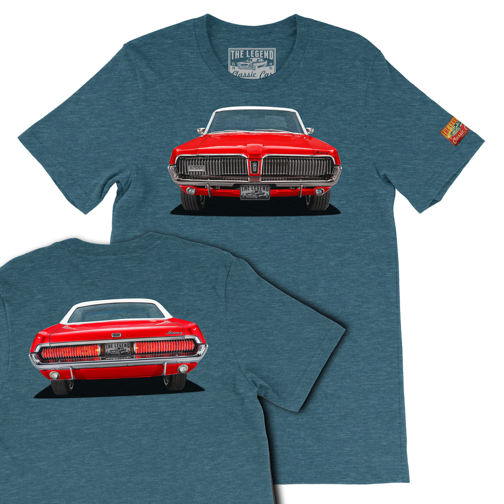 1968 Mercury Cougar Front & Back T-shirts