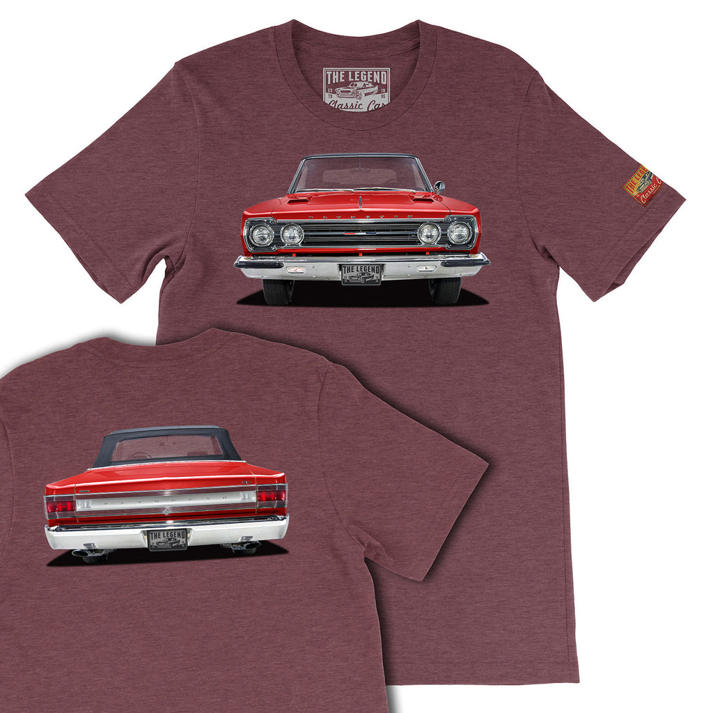 1967 Plymouth GTX Front & Back T-shirts
