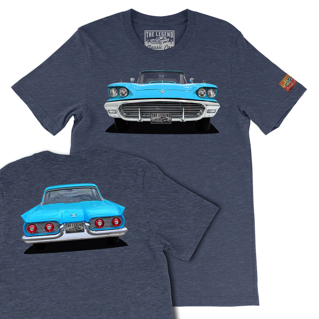 1959 Ford Thunderbird Classic Car T-Shirt | Vintage Retro Auto Tee