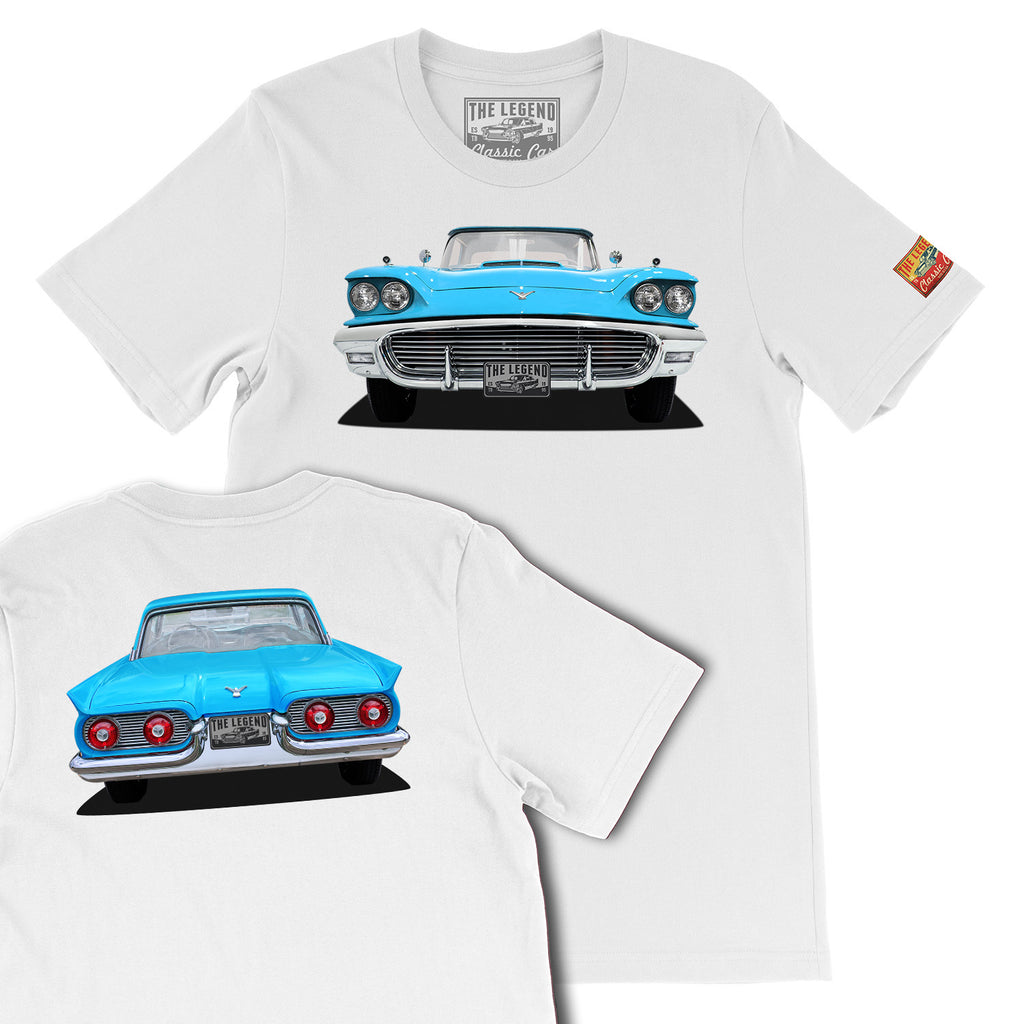 1959 Ford Thunderbird Classic Car T-Shirt | Vintage Retro Auto Tee