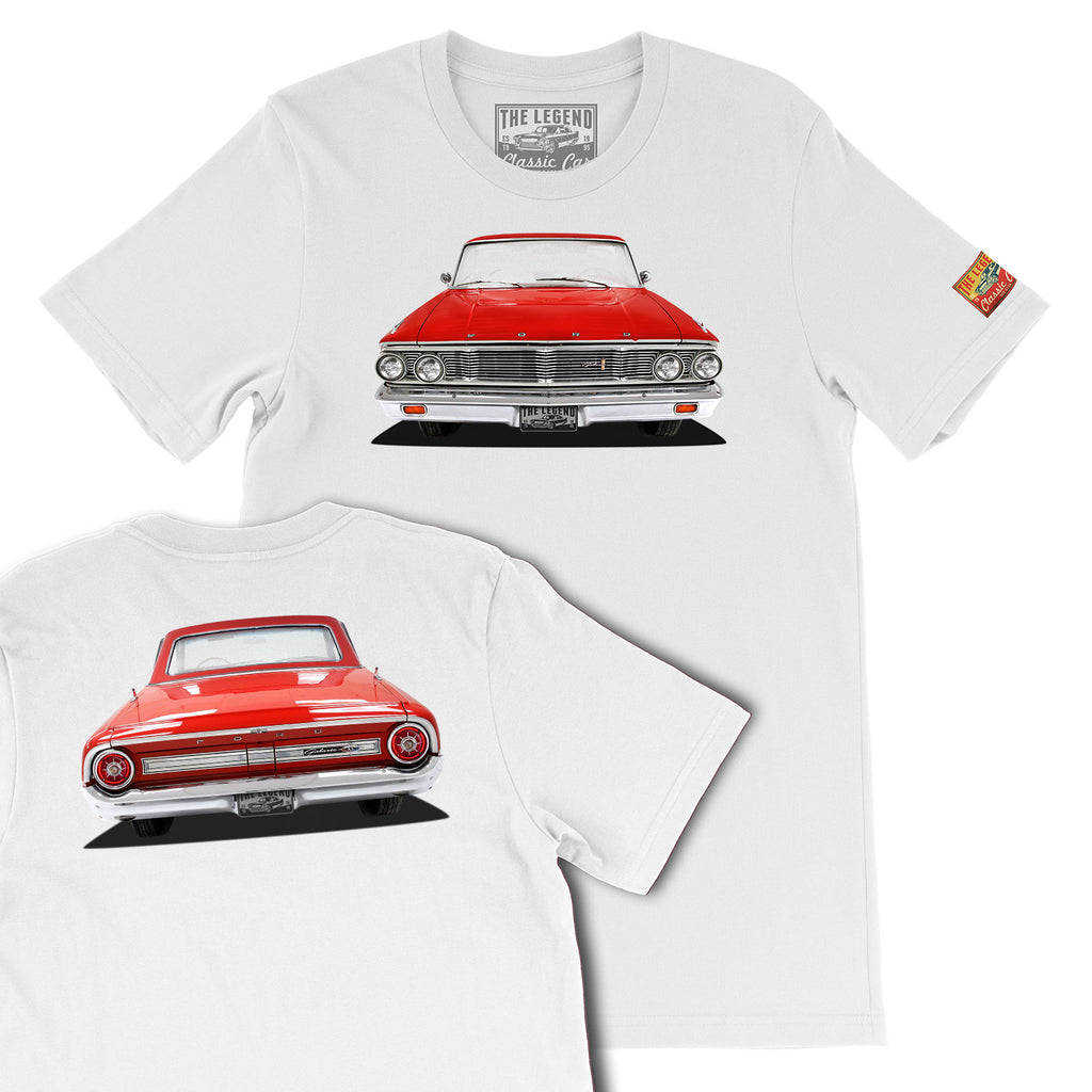 1964 Ford Galaxie 500 Classic Car T-Shirt | Vintage Muscle Car Tee