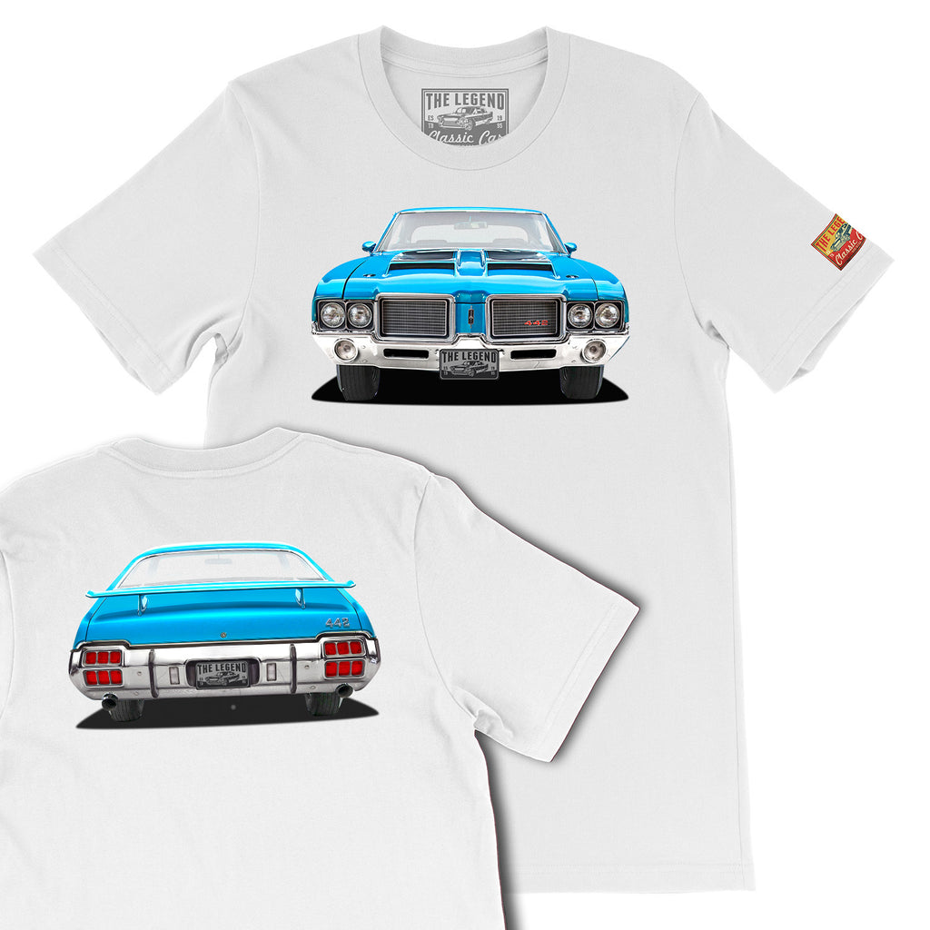 1972 Oldsmobile Cutlass Front & Back T-shirts